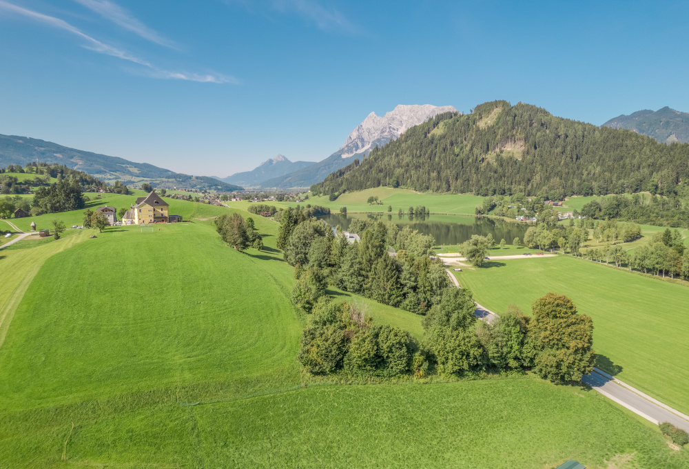 Wohnen am See in Aigen im Ennstal: Lage und Umgebung