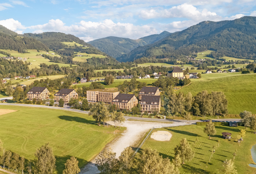 Wohnen am See in Aigen im Ennstal: Architektur